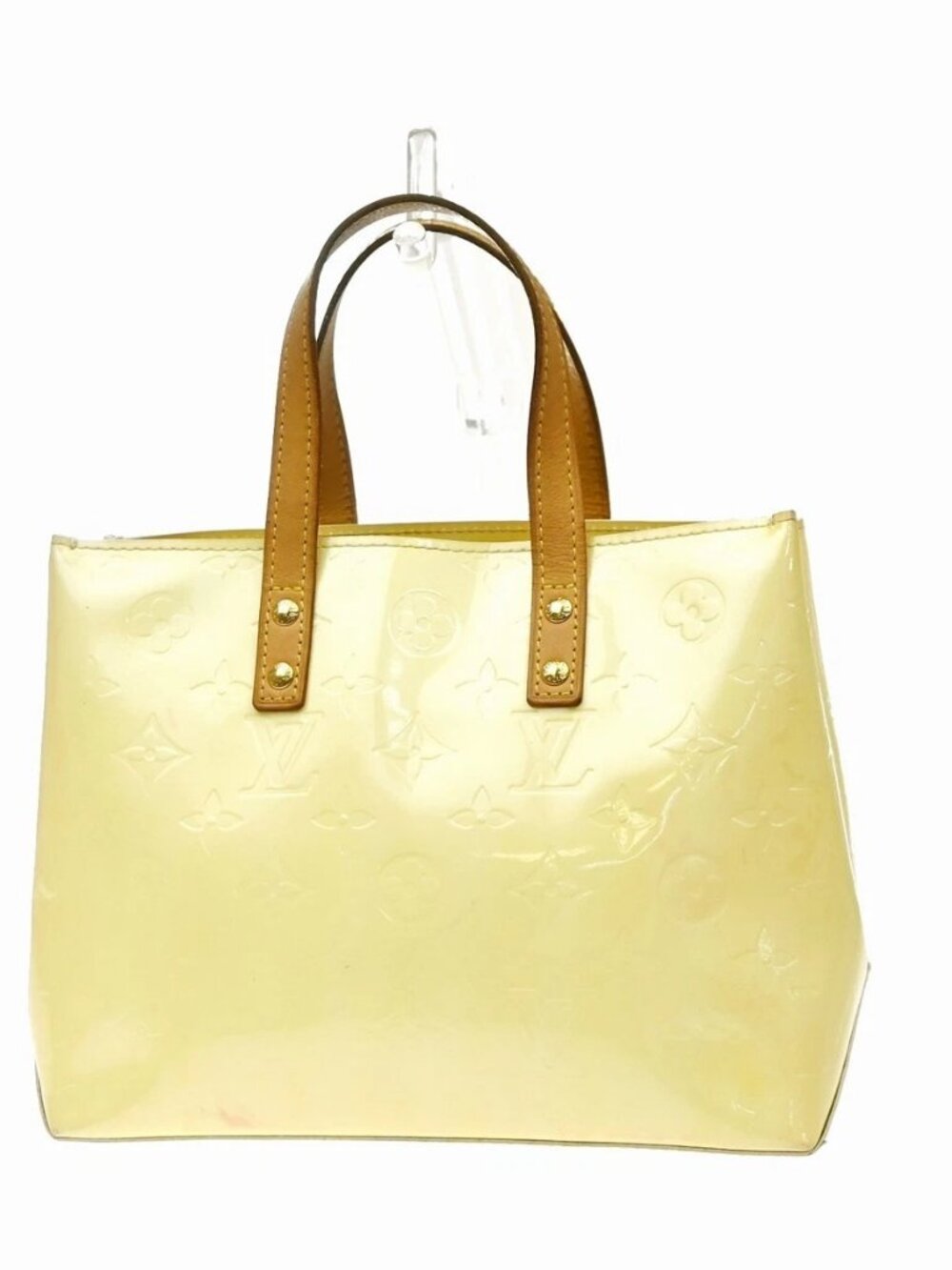 LOUIS VUITTON Read PM Hand Bag Monogram Vernis Patent Leather YW M91336 32YJ343